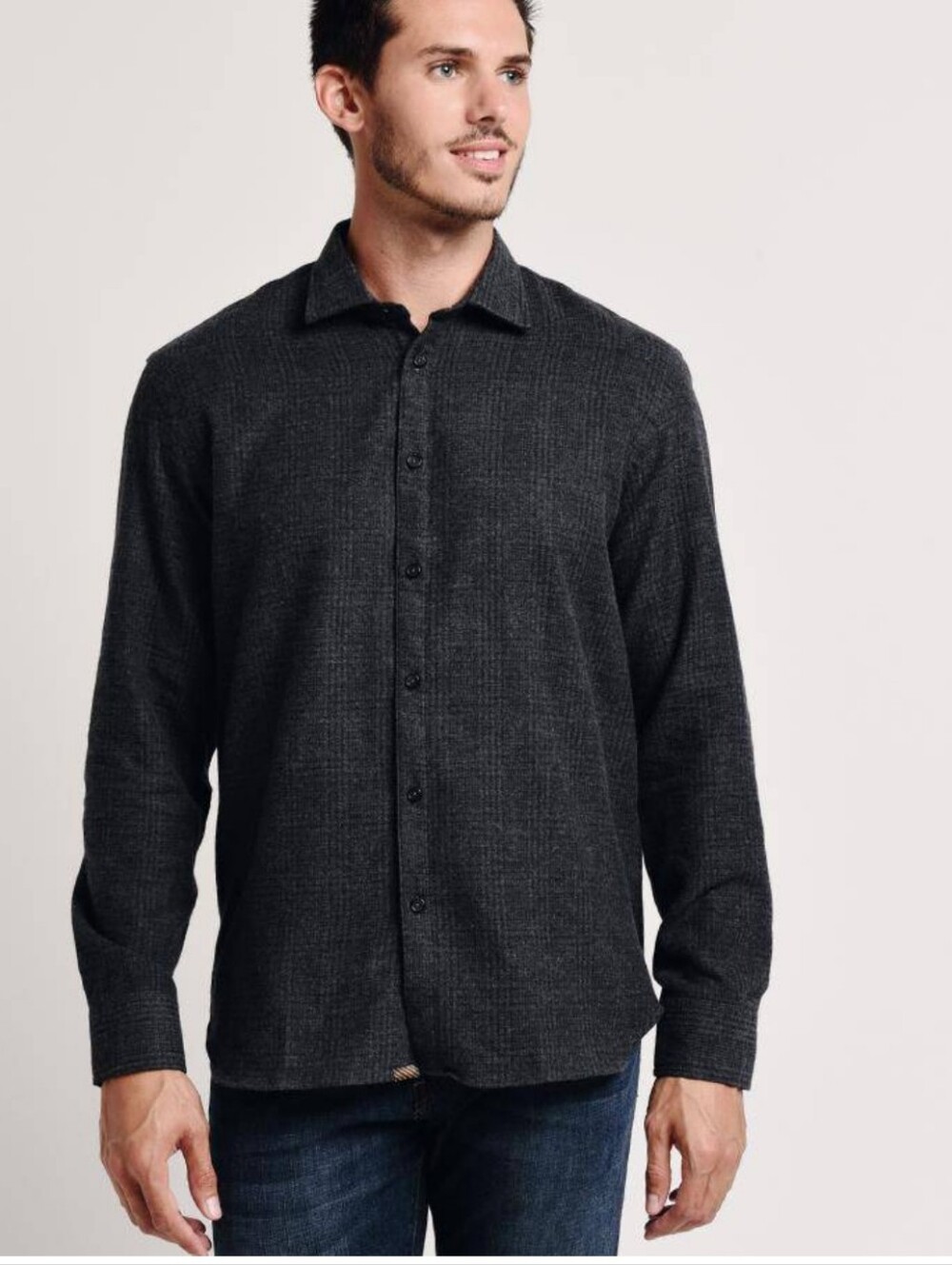 BILLY REID Walker Shirt Button Down Charcoal Men's Size XL